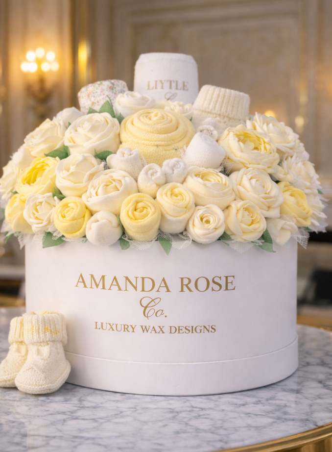 Tender Bloom keepsake baby gift box detail, Scottsdale AZ
